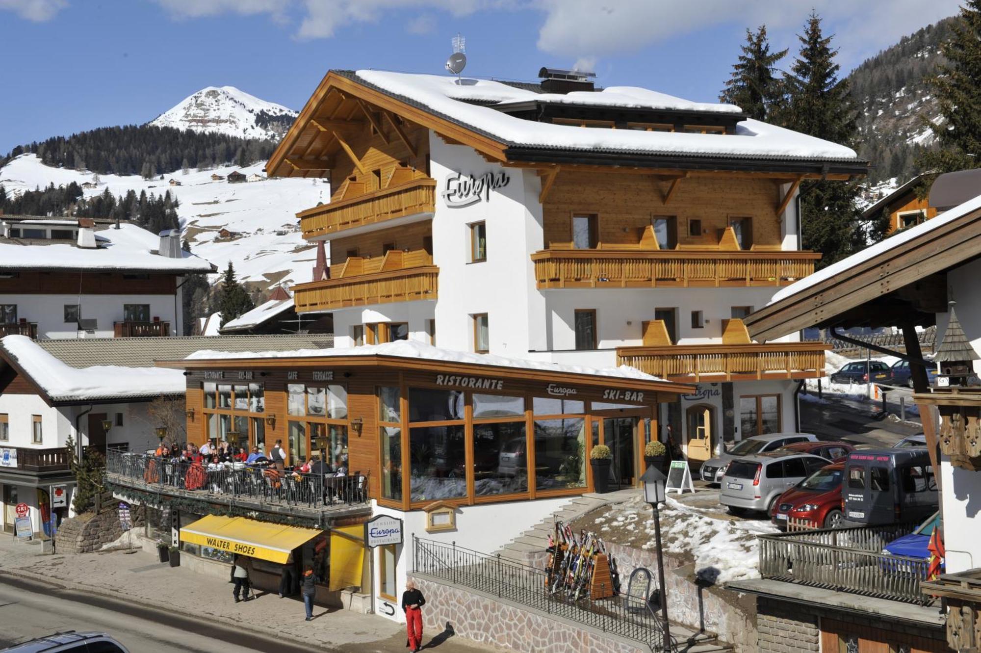 Hotel Europa Dolomites Selva di Val Gardena Eksteriør bilde
